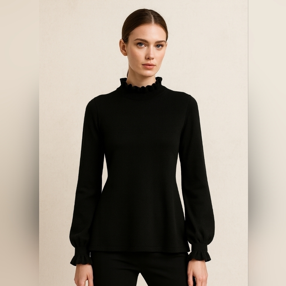 COS Frill Neck Sweather US M